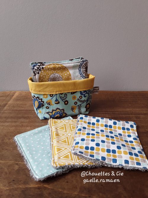 Pack lingettes démaquillantes réutilisables