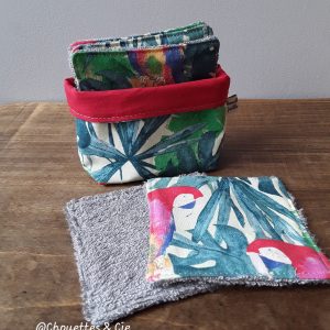 Pack lingettes démaquillantes réutilisables