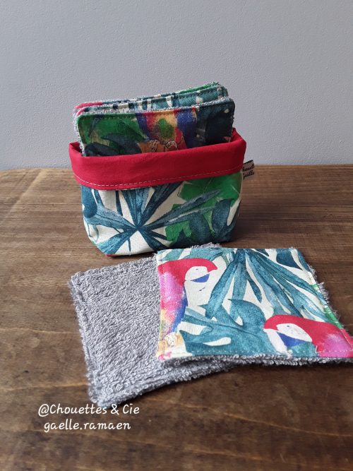 Pack lingettes démaquillantes réutilisables
