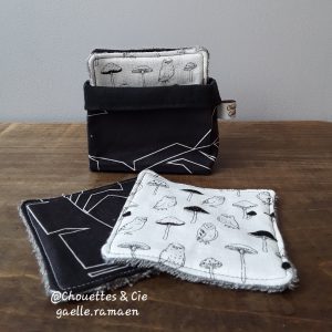 pack lingettes démaquillantes réutilisables