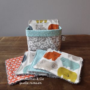 Pack lingettes démaquillantes réutilisables