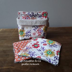 Pack lingettes démaquillantes réutilisables
