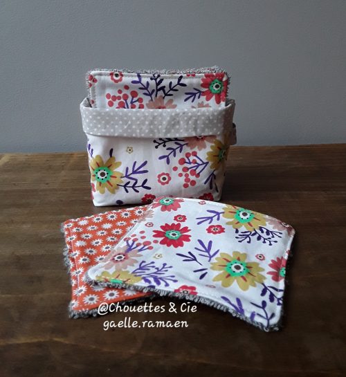 Pack lingettes démaquillantes réutilisables