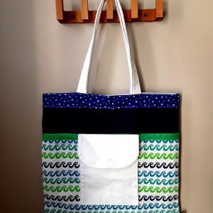 Tote bag pliable