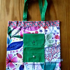 Tote bag pliable
