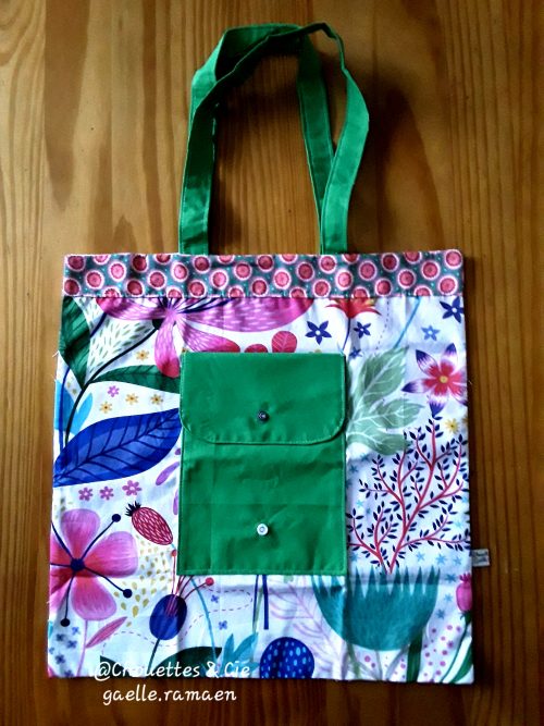 Tote bag pliable