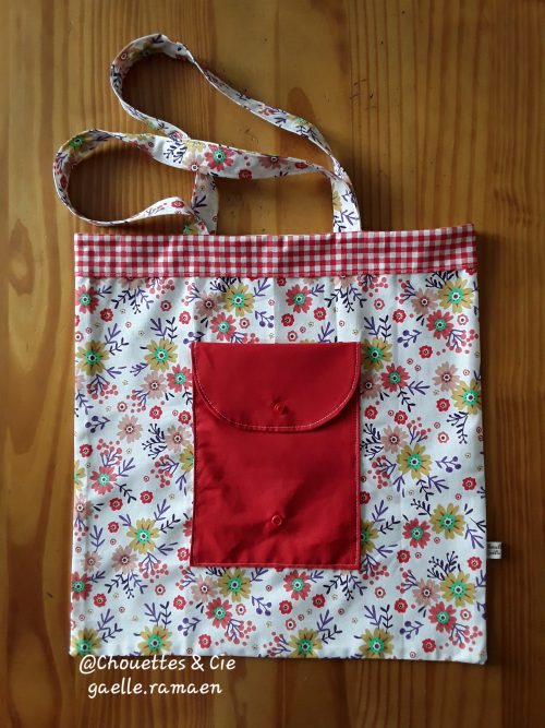 Tote bag pliable