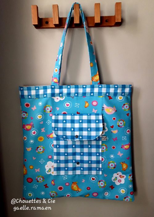 Tote bag pliable